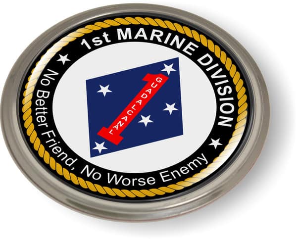 USMC - 1st Marine Division Emblem